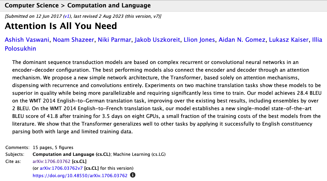Abstract LLM attention paper